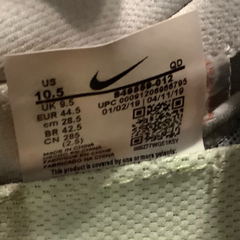 Nike Air Max 2017 2017 'Wolf Grey Light Gray Running Shoes‎ - Picture 4 of 7